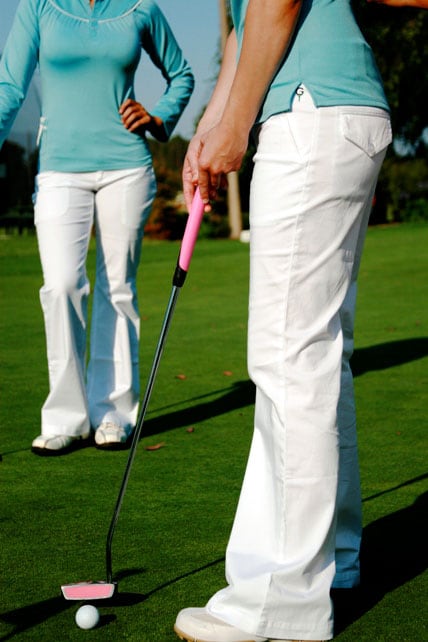 Numero Uno Womens Contemporary Petite Golf Pants  
