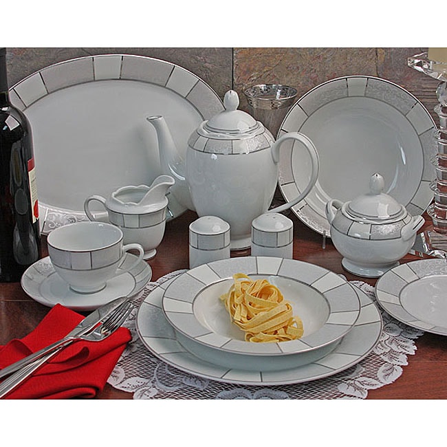 Domus 49 piece Dinnerware Set  