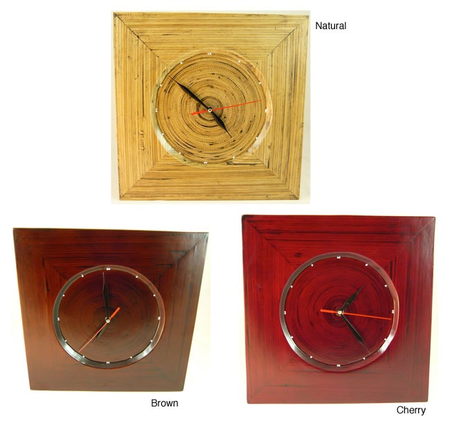 Bamboo Wall Clock (Vietnam)  