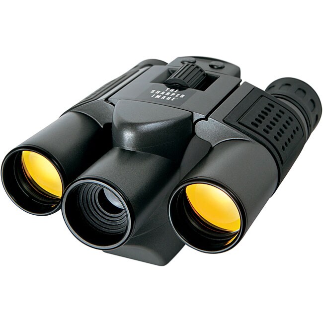 Sharper Image 10 x 25 Digital UV Binoculars/ Camera  