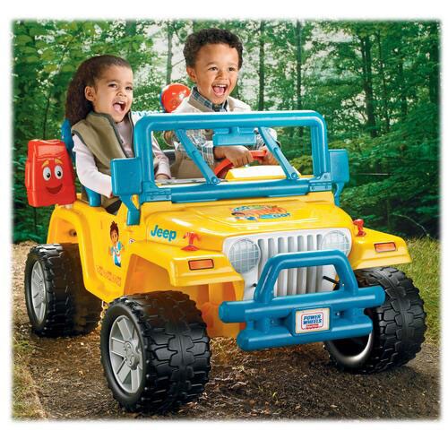 Fisher Price Diego Go Ride On Jeep Power Wheels  