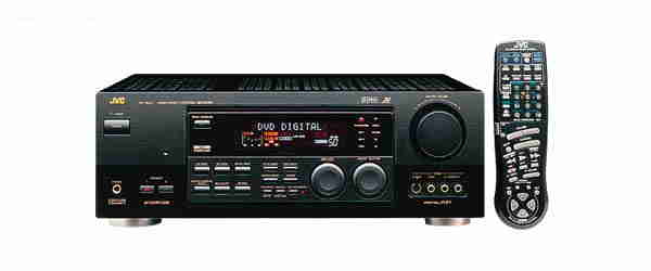 JVC RX 884VBK 100 Watts Dolby Digital Receiver (Refurbished