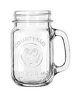 Libbey 16 Oz. County Fair Drinking Jar Clear (case of 12)   