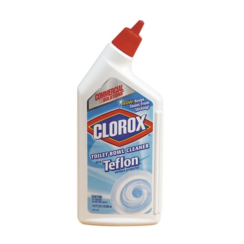 Clorox 23 oz. Teflon Spray Toilet Bowl Cleaner (case of 12) Free