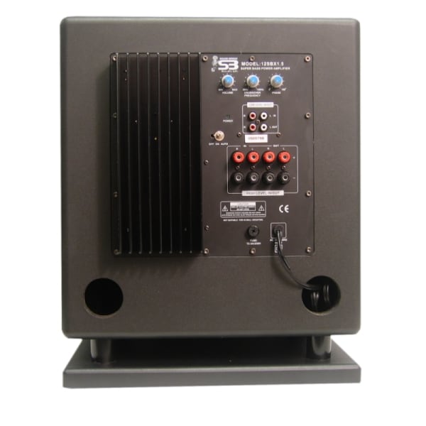 Sound Bridge 12" Powered Subwoofer Free Shipping Today Overstock