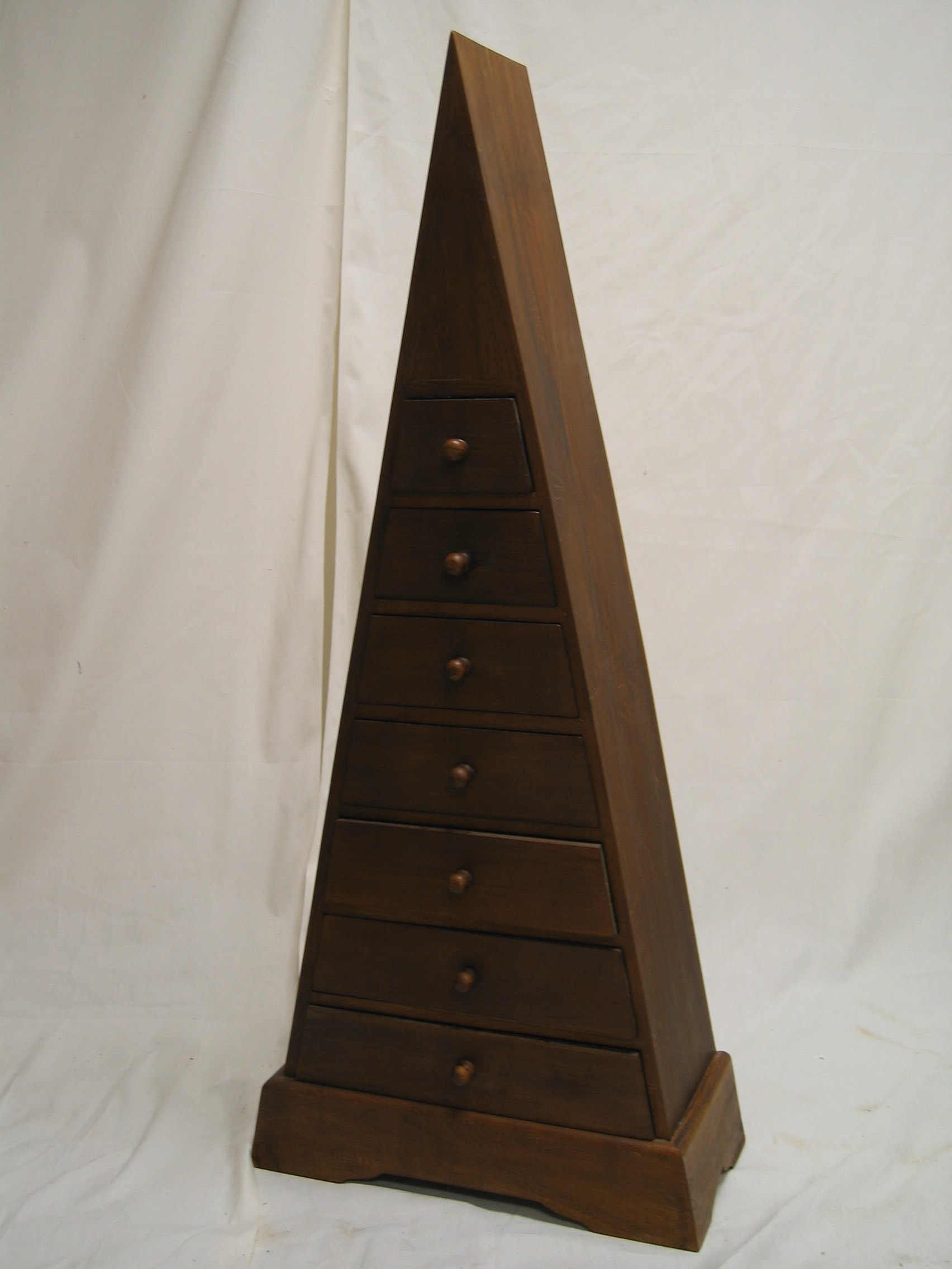 triangle cabinet mahogany accent pieces overstock