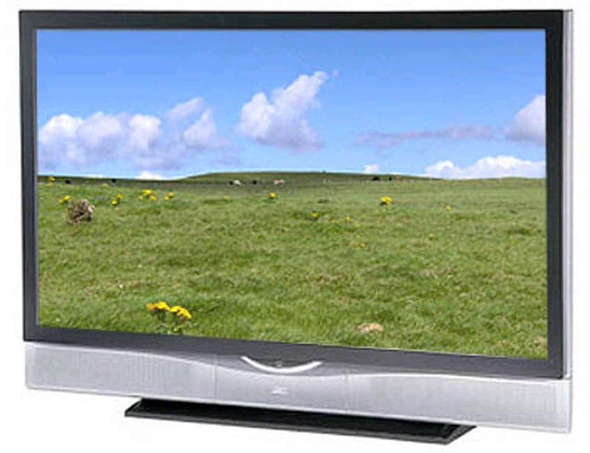 JVC HD61Z886 61inch HDILA Rear Projection TV (Refurbished) Free