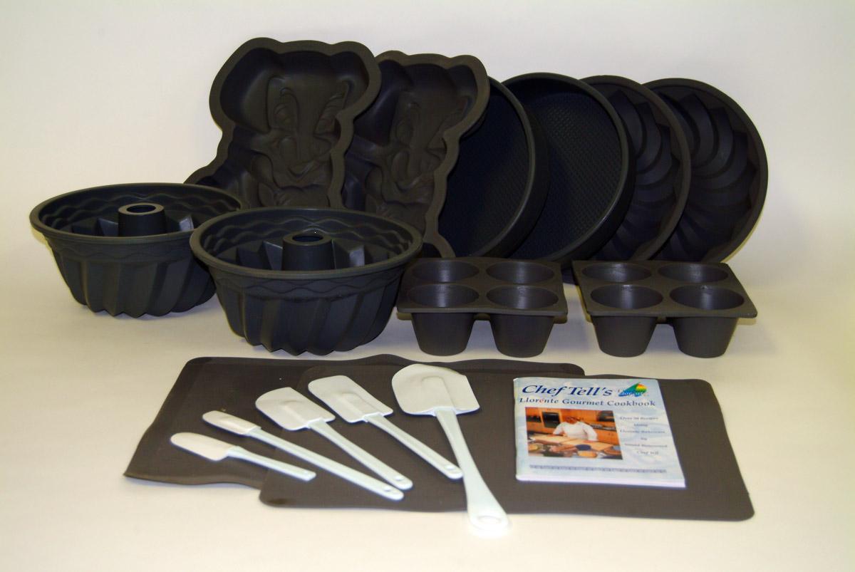 Llorente Ultimate 12piece Silicon Bakeware Set Bed Bath & Beyond