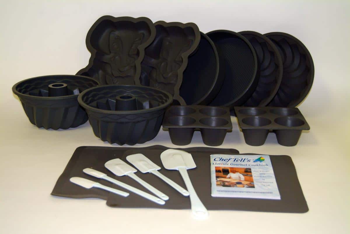 Llorente Ultimate 12piece Silicon Bakeware Set Bed Bath & Beyond