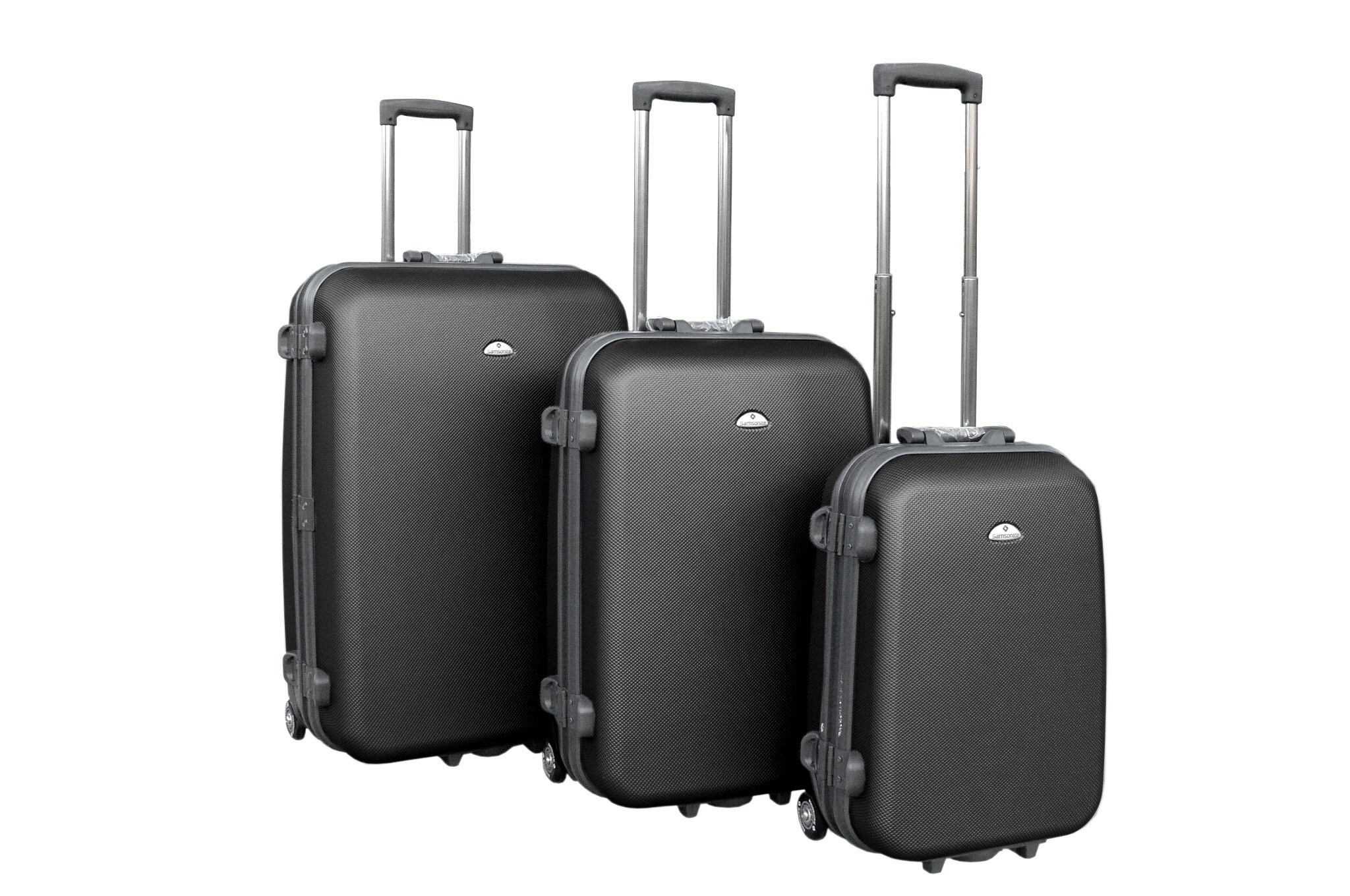 Samsonite Dura-Lite 3 Pack Hardside Luggage Set - 10543929 - Overstock ...