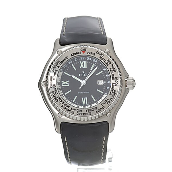 Ebel Voyager Men's Automatic Strap Watch Free Shipping Today