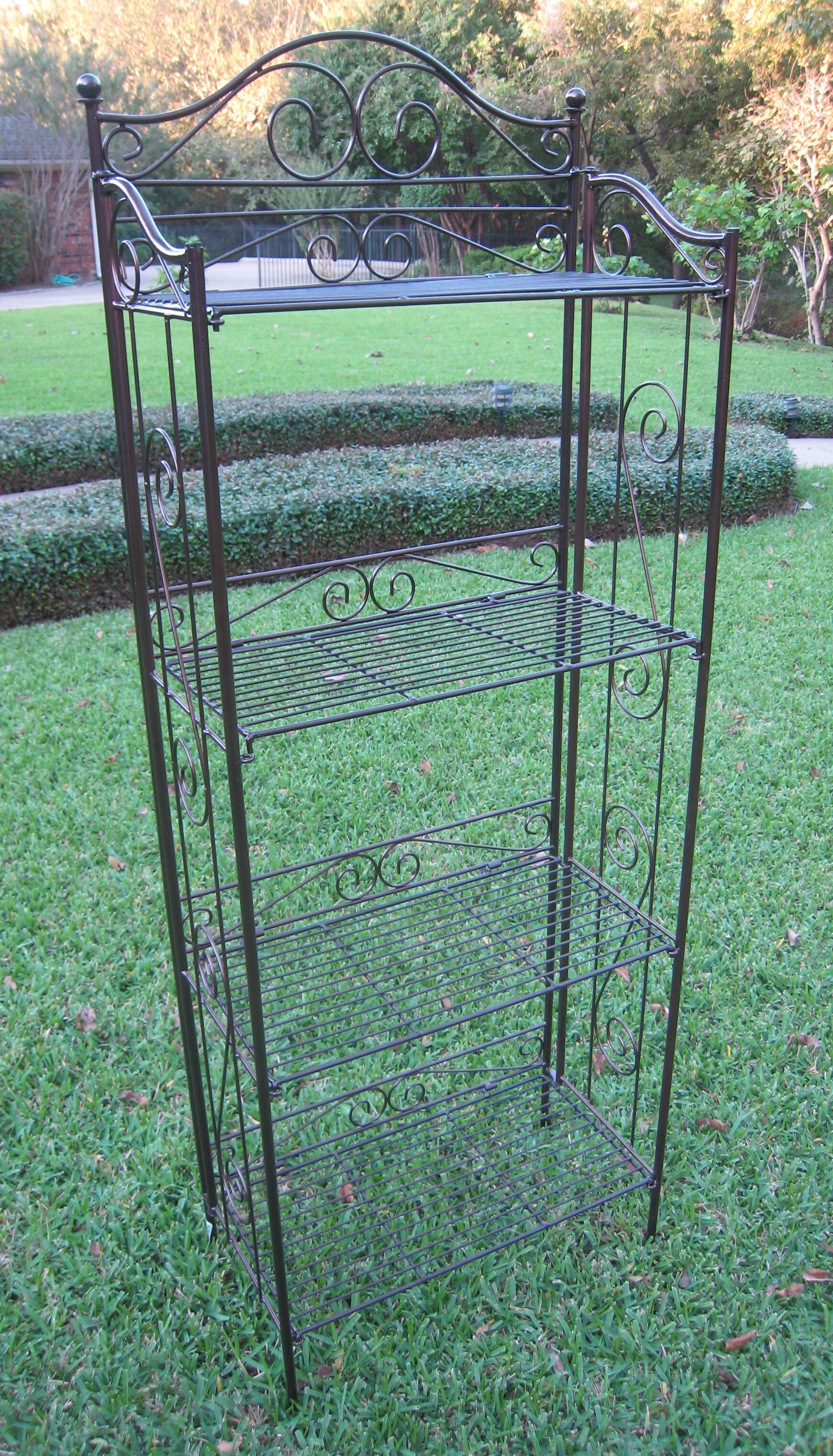 Iron Bakers Rack Bed Bath & Beyond 2683678