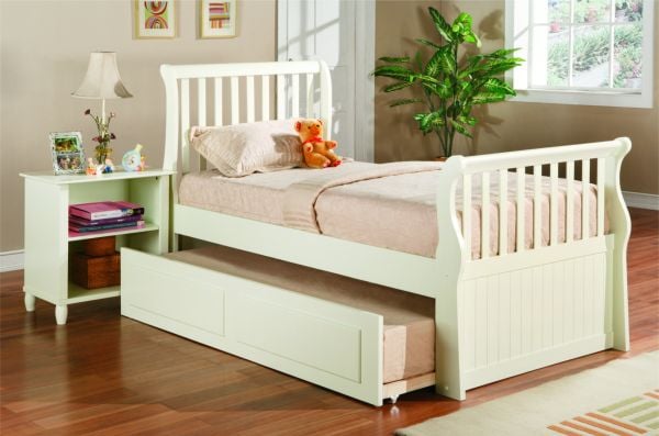 Princess 2-piece Trundle Bed Twin - Bed Bath & Beyond - 2689831