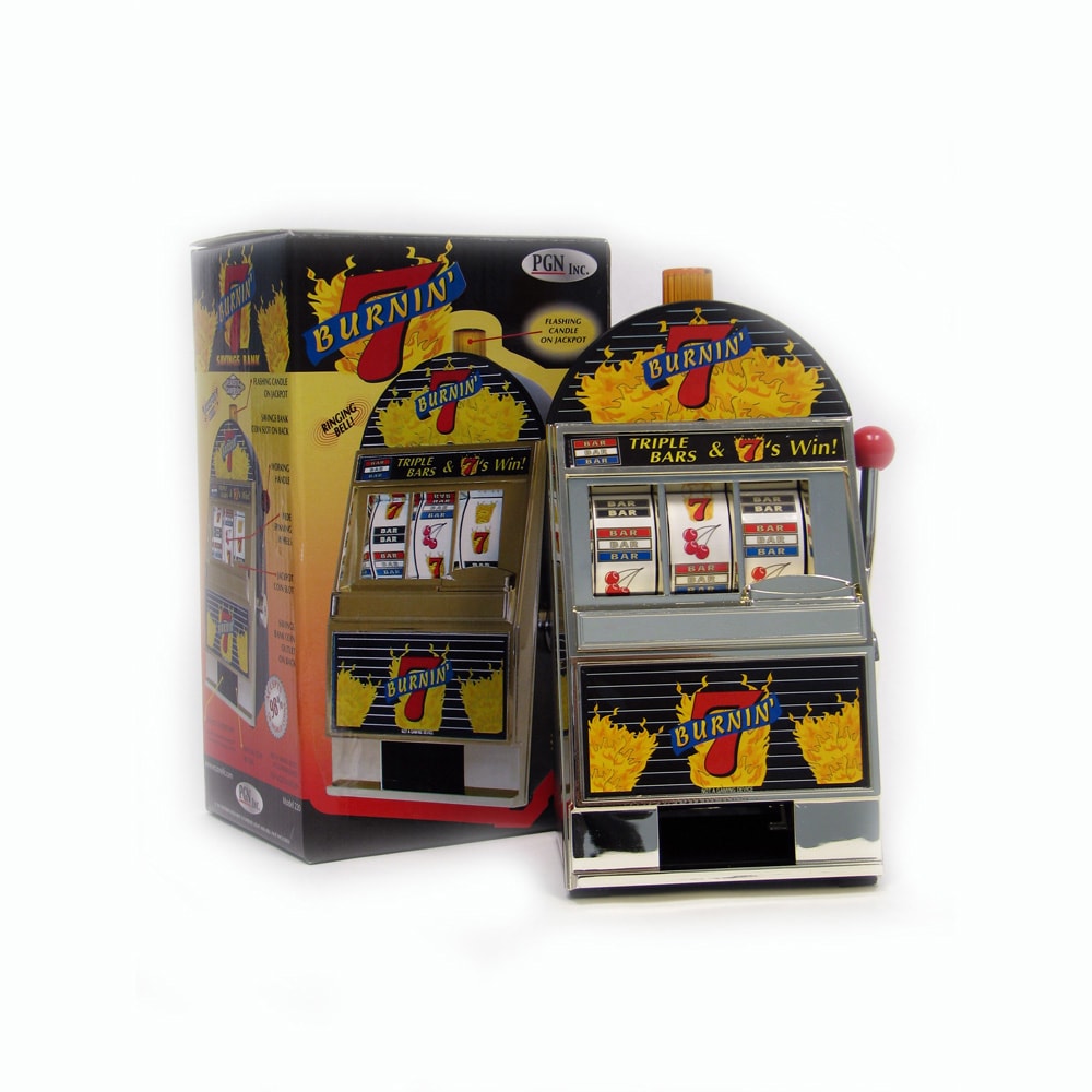 2 Slot Machine Banks Burning 7's and Maverick Bed Bath & Beyond 2869116