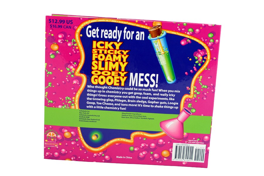 Icky Sticky Foamy Slimy Ooey Gooey Chemistry Kit Set Of 6 Bed Bath