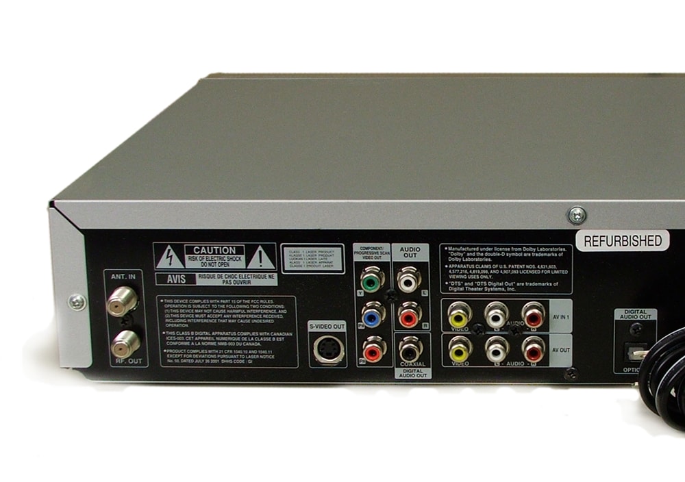 Insignia Multiformat DVD Recorder HiFi VCR Combo (Refurbished) Free