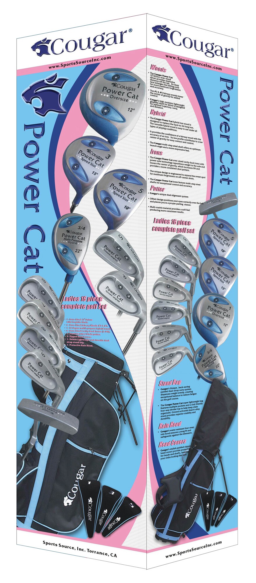 cougar women's golf set