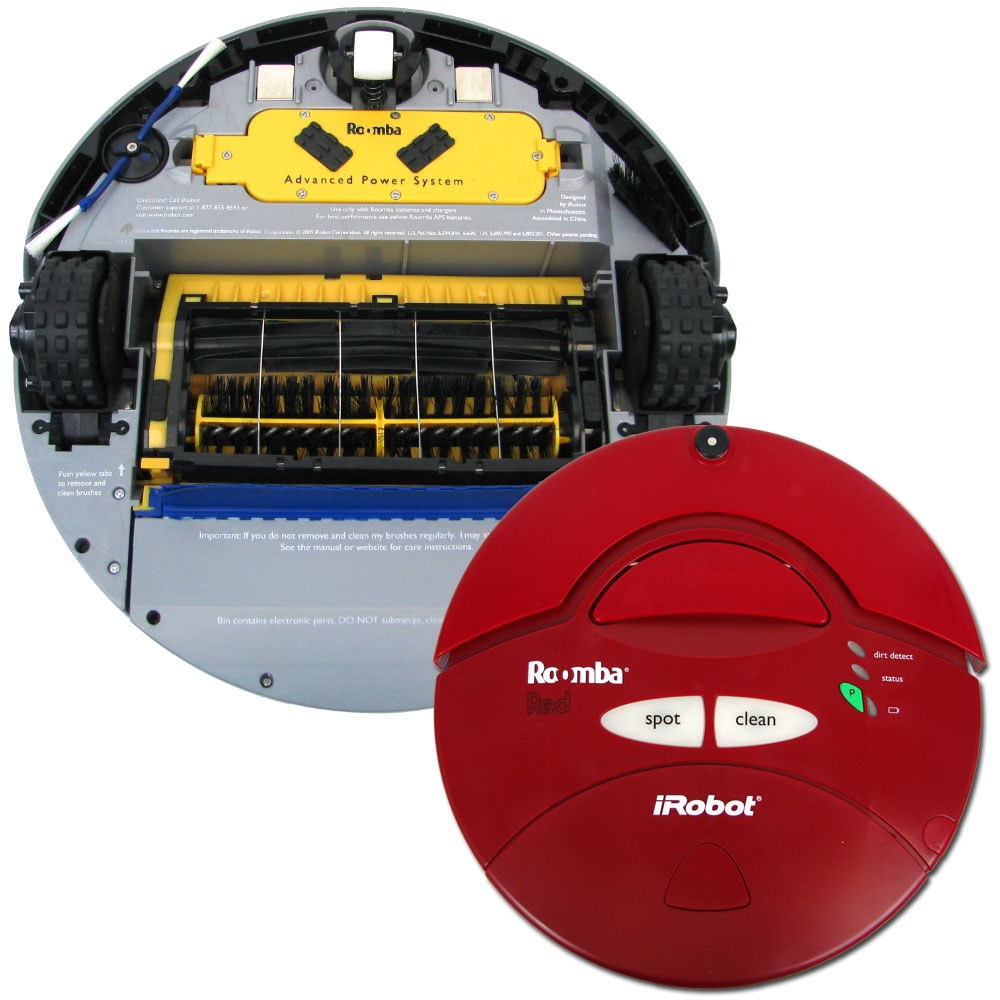 iRobot Roomba Red Cordless Vacuum Cleaner (Refurbished) Bed Bath