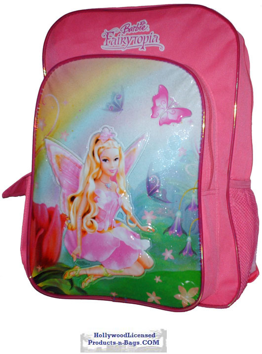 black barbie bookbag