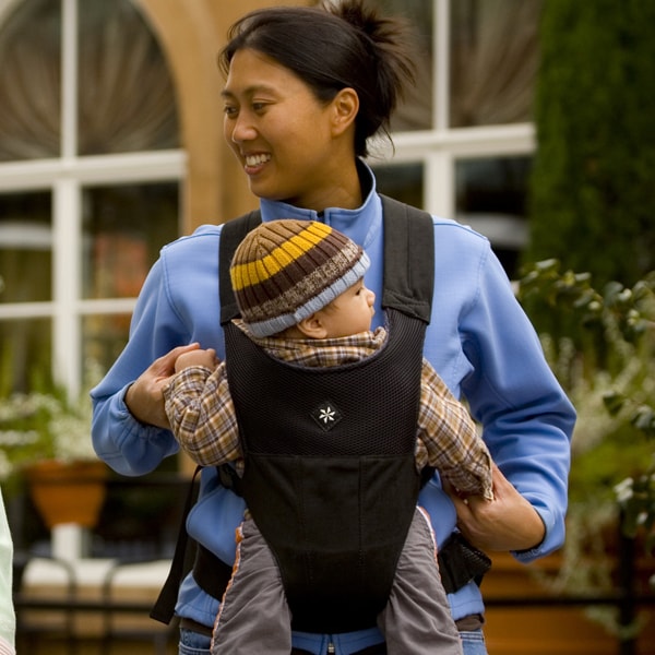 Belle Baby Carrier in Organic Black Bed Bath & Beyond 3308299