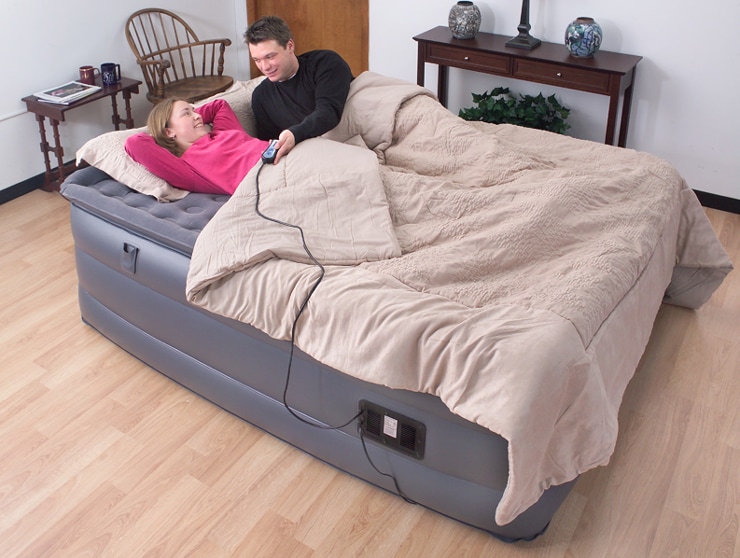 full size raised air mattress