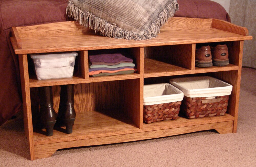 Upper Cubbies Solid Oak Upper Cubby Bench - Bed Bath & Beyond - 3442275