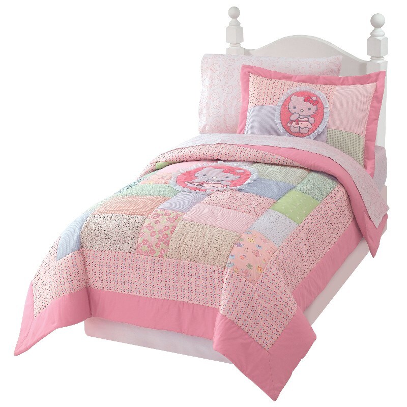 Hello Kitty 'Floral Patch' Twin Quilt Set Bed Bath & Beyond 3473570