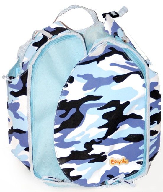 blue camo diaper bag