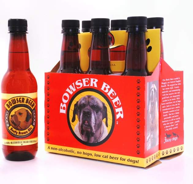 Bowser Beer Beefy Brown Ale Nonalcoholic Dog Treat Bed Bath & Beyond