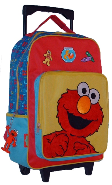 elmo rolling suitcase