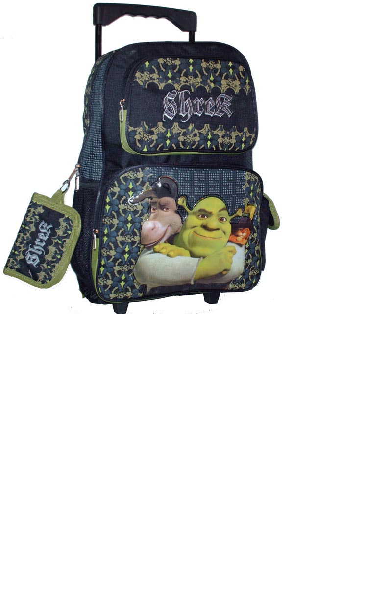 shrek plush backpack