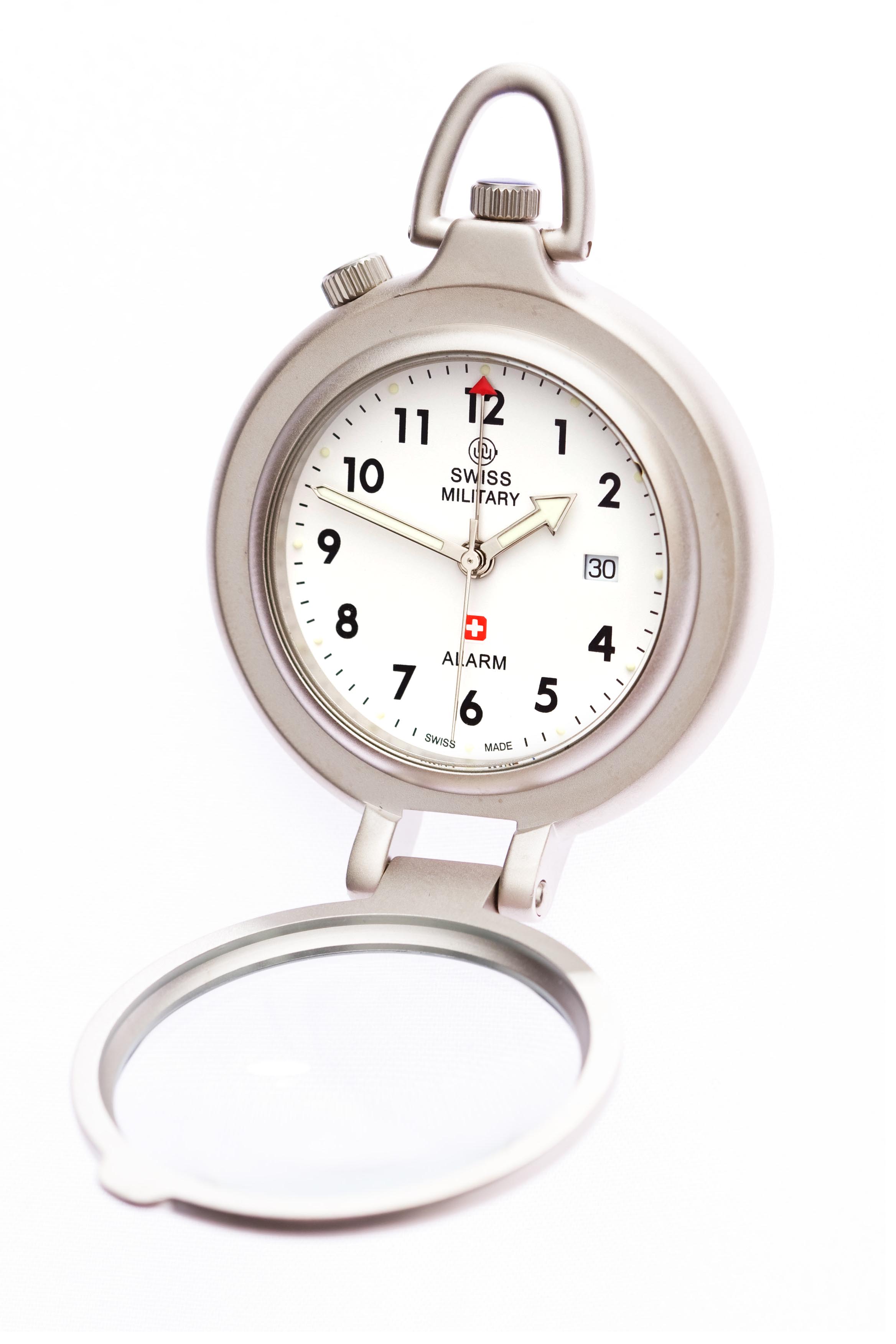 Swiss Military Men's Airport Alarm Pocket Watch Model 06908604001