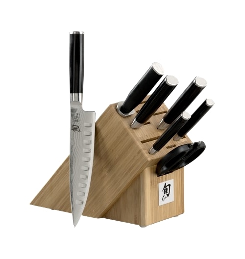 shun classic 8 piece knife set