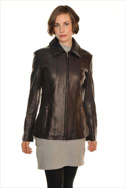 liz claiborne leather jacket