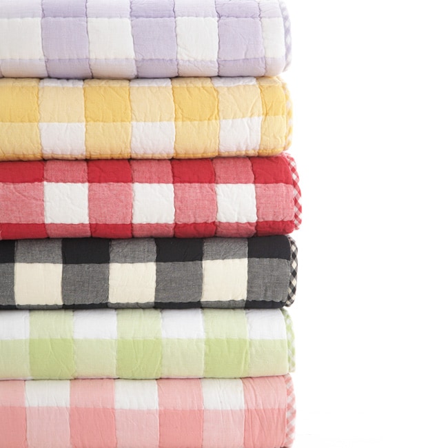 Gingham Quilt Set Bed Bath & Beyond 3990852