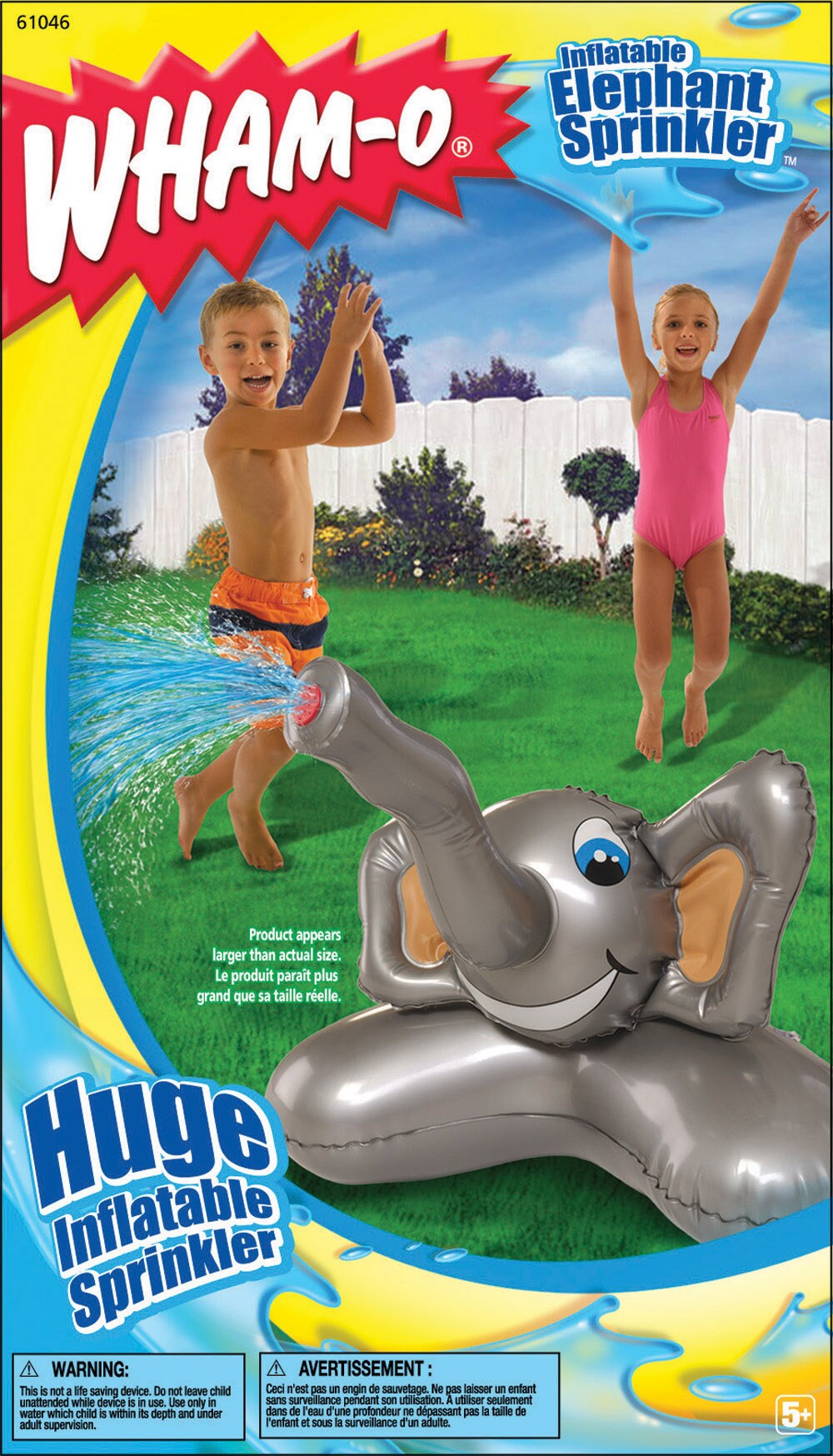 inflatable elephant sprinkler