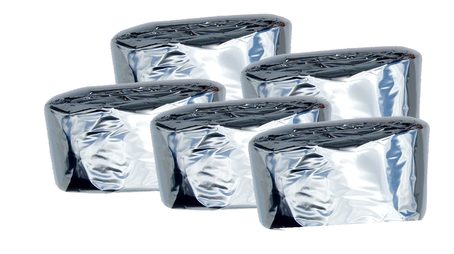 SPACE Emergency Adventure Silver Blankets (Pack of 5) Bed Bath