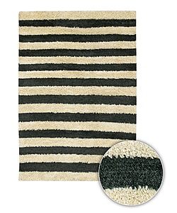 Hand-woven Majesta Contemporary Rug (8' Round). Opens flyout.