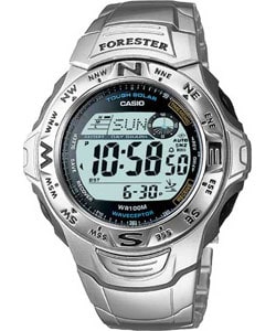 casio stainless steel solar watch