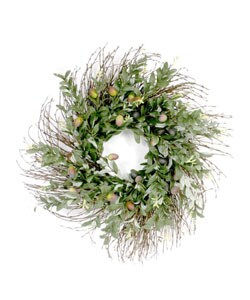 Olive Branch Wreath - Overstock - 2998307