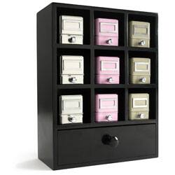 slide 1 of 1, Magpie Black Nesting Storage System