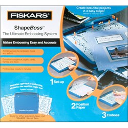 Fiskars Fiskars Mini-Shape Boss Portable Embossing System 