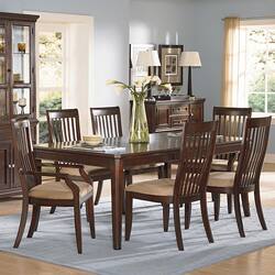 Solid Hardwood Versatility Espresso Dining Table - Bed Bath & Beyond ...