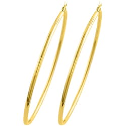 earrings gold jewelry watches hoop 14k thin yellow