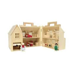 Melissa and Doug Wooden Fold and Go Dollhouse - Bed Bath & Beyond - 3181079