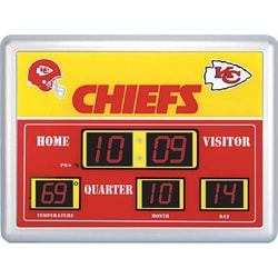 Kansas City Chiefs Scoreboard Clock - Bed Bath & Beyond - 3235566