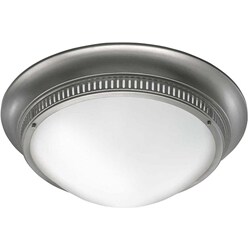 Brushed Nickel Flush Mount Ceiling Fixture