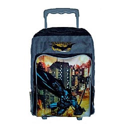 batman rolling backpack