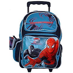 spider man rolling backpack
