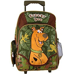 Scooby Doo Large Rolling School Backpack - 11406309 - Overstock.com ...